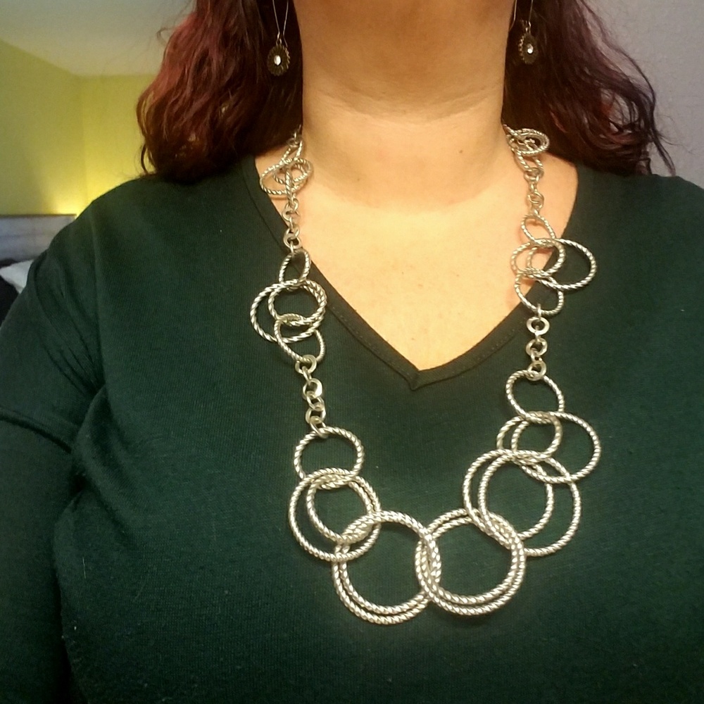 Silver necklace